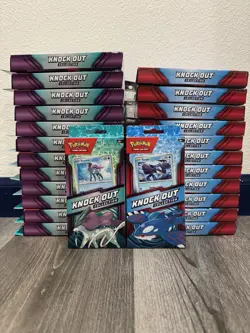 Pokemon Knockout Collection Suicune & Kyogre Lot Of (25) Boxes - Image 1