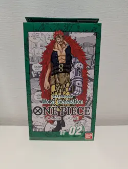 One Piece TCG: ST-02 Worst Generation NEW SEALED ENGLISH Starter Deck Card Game - Image 1