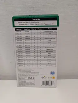 One Piece TCG: ST-02 Worst Generation NEW SEALED ENGLISH Starter Deck Card Game - Image 4