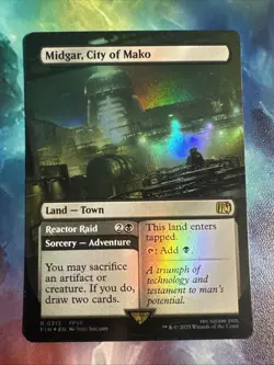 Midgar, City of Mako (Borderless) Final Fantasy Foil - Image 1