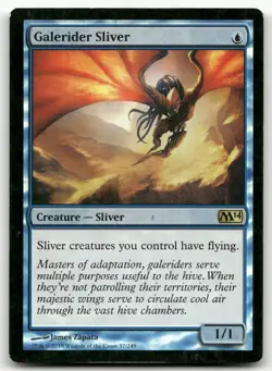 Galerider Sliver #57 (Foil) (MP) Magic 2014 M14 Magic MTG - Image 1