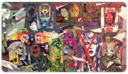 March of the Machine Card HOLOFOIL Holo PLAY MAT PLAYMAT ULTRA PRO MTG - Image 1