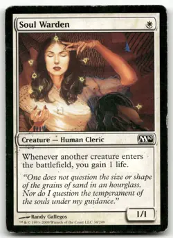 Soul Warden #34 (MP) Magic 2010 M10 Magic MTG - Image 1