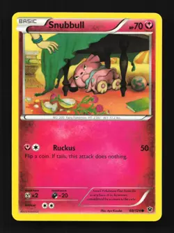 Snubbull 68/124 Fates Collide English Pokemon Card TCG - Image 1