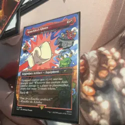 Knuckles's Gloves - The Reaver Cleaver Secret Lair Drop Regular NM mtg - Image 1