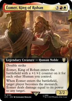 Eomer, King of Rohan (Extended Art) - 135 / English / Near Mint MTG - Image 1