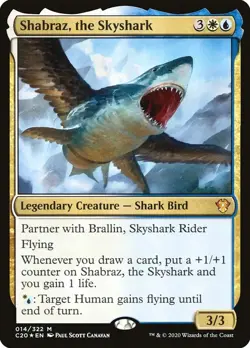 Foil - Shabraz, the Skyshark - 14 / NM / English MTG - Image 1