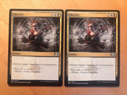 Magic the Gathering MTG 1x Mortify Ravnica Allegiance NM/LP - Image 1