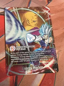 Dragon Ball Super Card Game Fusion World Energy Marker Bandai Fest 25 SS Gohan - Image 1