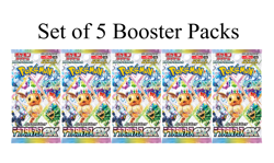 SET 5 of Terastal Festival Booster Pack Japanese Pokemon Cards SV8a Sealed - Image 1
