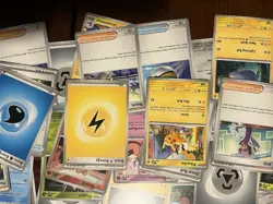 Full Paldean Fates Mini Tin [Maushold] - Pokemon - Opened. No Idea What’s In It - Image 5