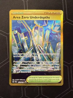 Area Zero Underdepths 174/142 Sv07: Stellar Crown Hyper Rare Gold Holo Card - Image 1