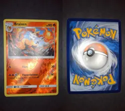 Braixen 16/131 Uncommon Forbidden Light Pokemon Reverse Holo Lightly Played - Image 1