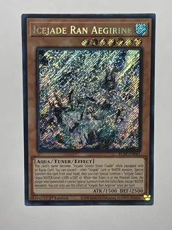 Icejade Ran Aegirine Secret Rare BLTR-EN081 1st Edition Gem Mint - Image 2