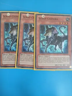 3x Scrap Chimera DREV-EN019 Duelist Revolution 1st Edition - Image 1