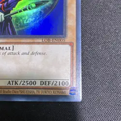 Yu-Gi-Oh! Dark Magician LOB-EN005 Ultra Rare Foil Eng 2500/2100 Unlimited - Image 4