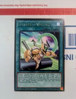 Yugioh! Synchro Overtake - PHRE-EN045 - Rare - 1st Edition Near Mint, English - Image 1