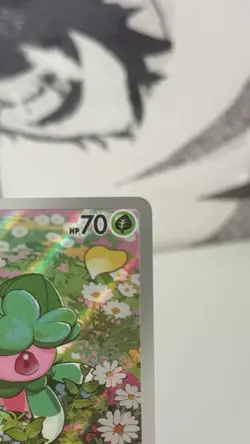 Fomantis 085/084 Illustration Rare Pokemon TCG Pitch Black ME05 English NM IR - Image 4