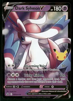 Dark Sylveon V - SWSH134 Promo Holo NM Pokemon SWSH: Sword & Shield Promo Cards - Image 1