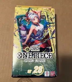 ONE PIECE Card Game Sealed Starter Deck ST-28 Yamato English 50-Card Deck - Image 1