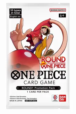Pre-Order One Piece x Round 1 Collab Booster Pack 1 Pack **Ships Aug 2nd** - Image 2