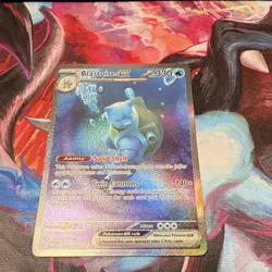 Pokemon Co Blastoise ex 200/165 Scarlet & Violet 151 Ultra Rare Holo EN 330 HP - Image 2