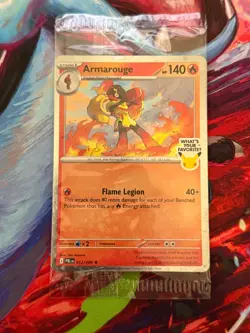 Armarouge 012/084 What's Your Favourite Stamp SEALED Promo Pokemon Card - Image 1