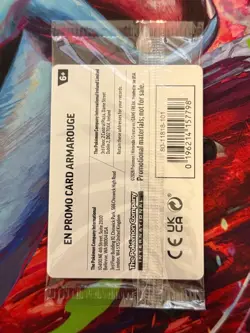 Armarouge 012/084 What's Your Favourite Stamp SEALED Promo Pokemon Card - Image 2