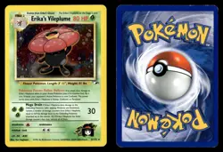 Erika's Vileplume 5/132 Unlimited Holo Rare Gym Heroes Pokemon Card - Image 1