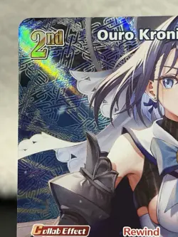 Hololive Ouro Kronii hBP01-095 SR English Blooming Radiance Card NM - Image 2