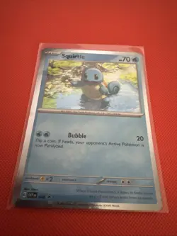 Squirtle - (Cosmos Holo) 048 SV: Scarlet & Violet Promo Cards Promo Holofoil NM - Image 1