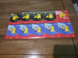 Pokemon 25th Anniversary McDonalds Special Promo Sealed Card Pack lot of 10 - Image 1