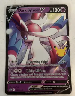 Dark Sylveon V SWSH134 SWSH: Sword & Shield Promo Cards Holo - Image 1