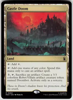 Castle Doom 263 Marvel Super Heroes Magic the Gathering - Image 1