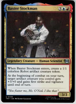 Baxter Stockman 139 Teenage Mutant Ninja Turtles Magic the Gathering - Image 1