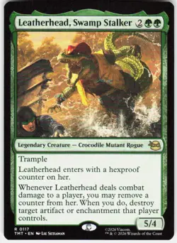 Leatherhead Swamp Stalker 117 Teenage Mutant Ninja Turtles Magic the Gathering - Image 1