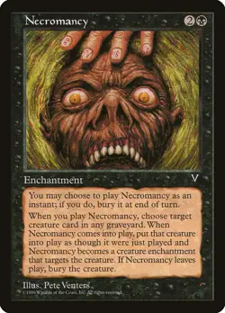 Necromancy (064) Visions VIS MTG Magic - Image 1