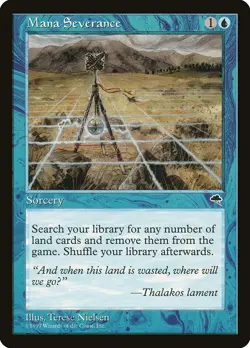 Mana Severance (073) Tempest TMP MTG Magic - Image 1