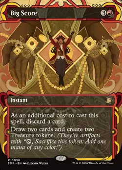 Big Score (038) Borderless Secrets of Strixhaven Mystical Archive SOA MTG Magic - Image 1