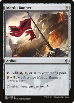 Mardu Banner (224) Khans of Tarkir KTK MTG Magic - Image 1