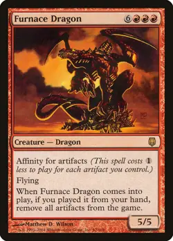 Furnace Dragon (062) Darksteel DST MTG Magic - Image 1
