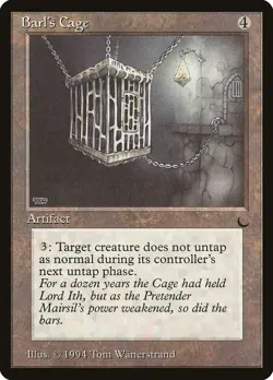 Barl's Cage (096) The Dark DRK MTG Magic - Image 1
