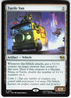 Turtle Van 181 Teenage Mutant Ninja Turtles Magic the Gathering - Image 1