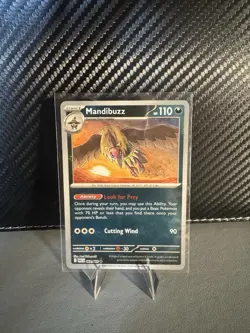 Mandibuzz - Master Ball - Black Bolt SV11B 064/086 Reverse Holo Pokemon Card NM - Image 1