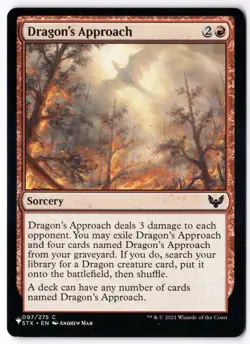Dragon's Approach PLST 097 Magic: The Gathering C NM - Image 1