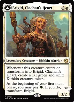 Brigid Clachan's Heart 7 Lorwyn Eclipsed Magic the Gathering - Image 1