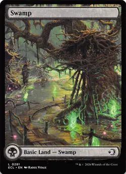 Swamp 281 Lorwyn Eclipsed Magic the Gathering - Image 1