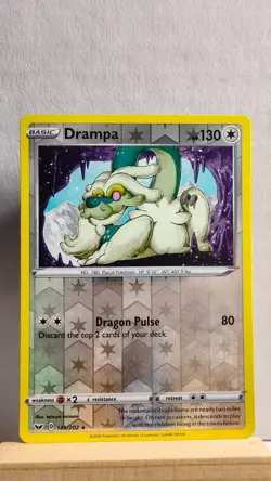 Drampa [MP] - Pokemon TCG Sword and Shield Base 149/202 [Reverse Holo Rare] - Image 1