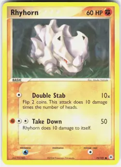 Rhyhorn 70/101 Hidden Legends Pokemon - Image 1