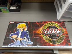Yu-Gi-Oh Trading Card Game Play Mat Board Shonen Jump Joey Wheeler 1996 Konami - Image 1